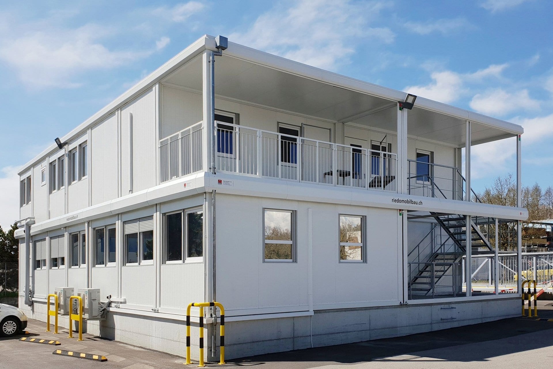 Ufficio di cantiere modulare CONTAINEX multi-modulo